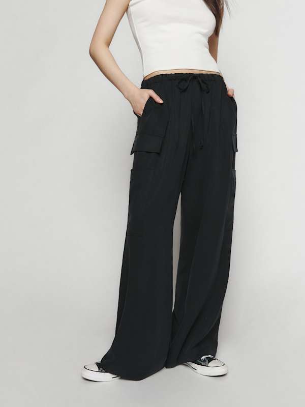 Ethan Twill Pant - Black