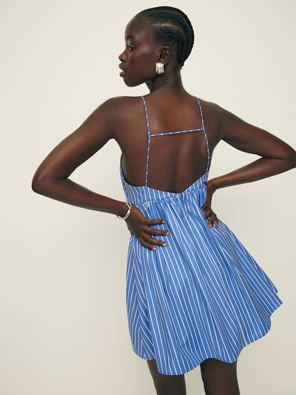 Amara Dress - Tribune Stripe