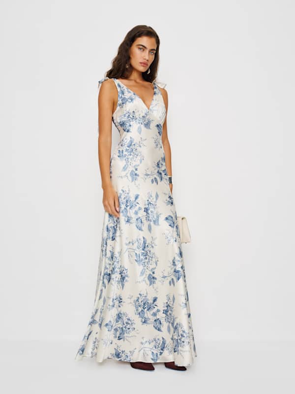 Robe en soie Pernille - Lupin