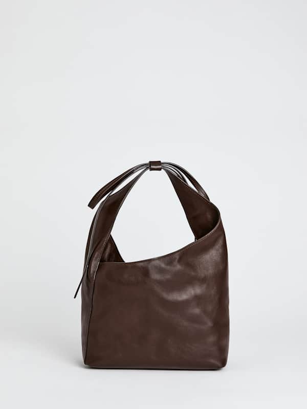 Small Vittoria Tote - Tobacco Leather