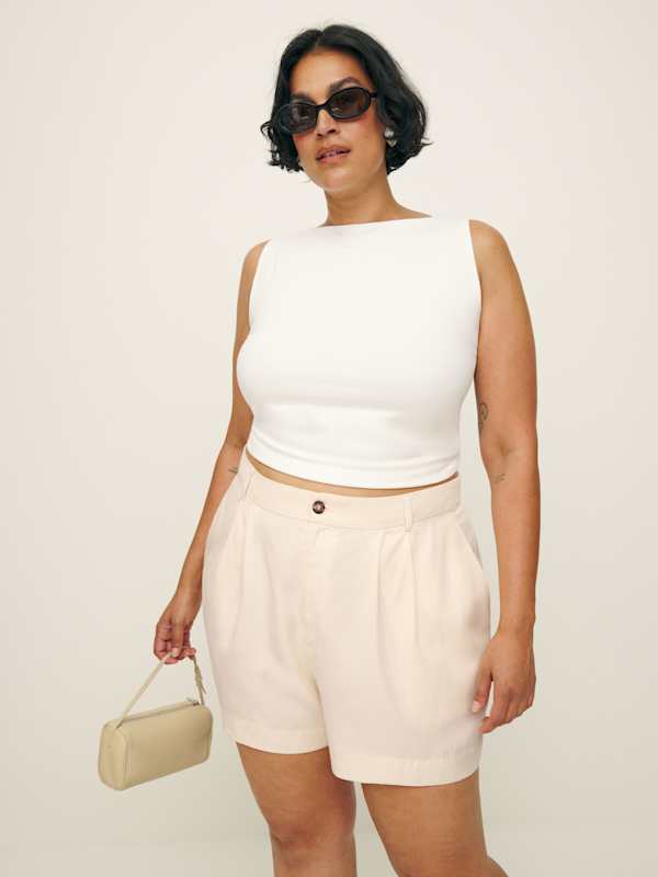 Short Mason grandes tailles - Sucre