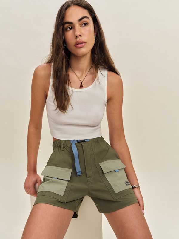 Short pour femme Outdoor Everyday Patagonia - Vert bassin