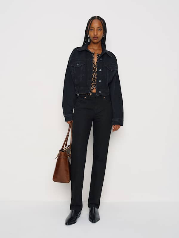 Veste courte en jean Jori - Finke