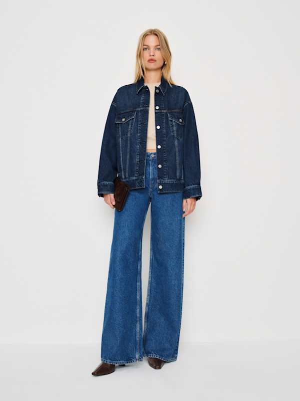 Veste oversize en jean Brooks - Melville
