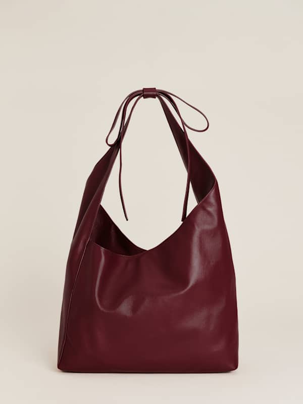 Medium Vittoria Tote Bag - Cremisi