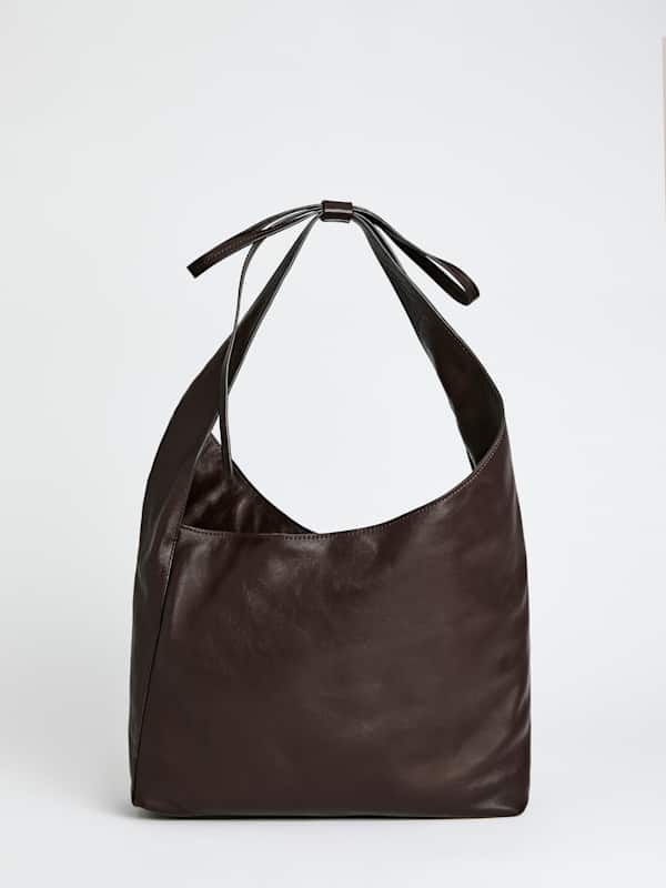 Cabas moyen Vittoria - Cuir tabac
