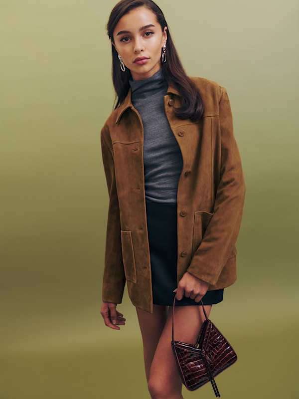 Veste-chemise en daim Veda Lincoln - Topanga Canyon
