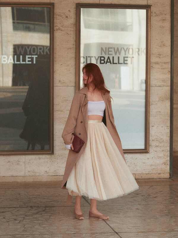 Prisca Skirt - Ivory