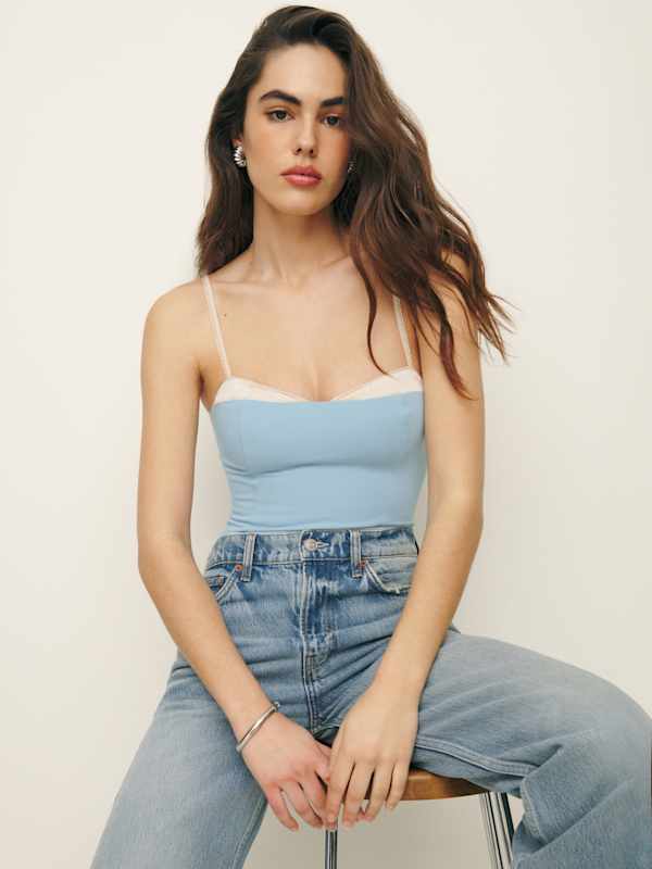 Melanie Top - Light Blue