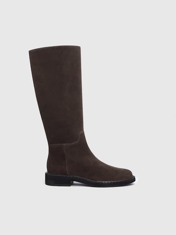 Nancy Knee Boot - Boss Suede