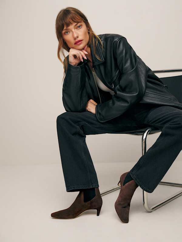 Roberta Ankle Boot - Boss Suede