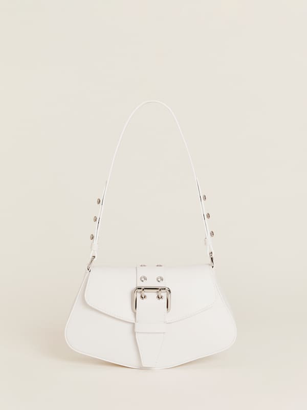 Sac port&eacute; &eacute;paule Rafaella - Cuir Bianco