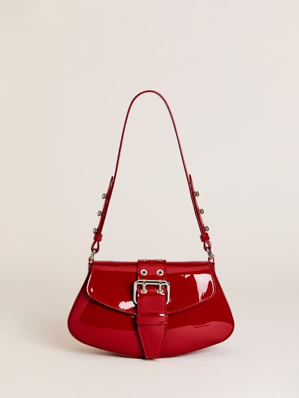 Rafaella Shoulder Bag - Lipstick Patent