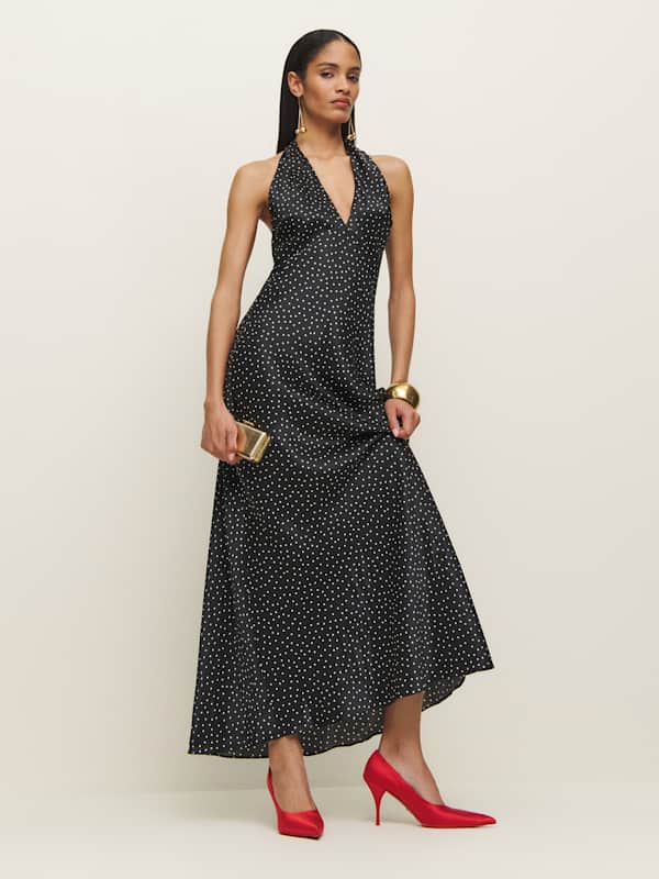 Daniela Silk Dress - Selene