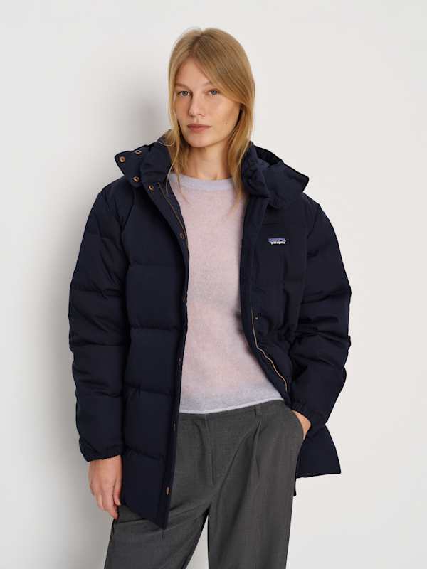 Parka en coton et duvet Patagonia - Sunken Blue