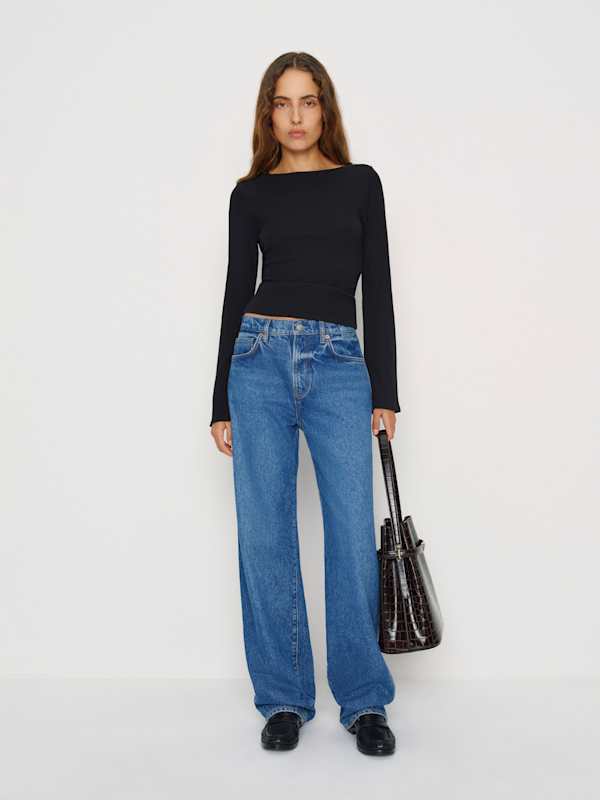 Top en maille Miller - Noir