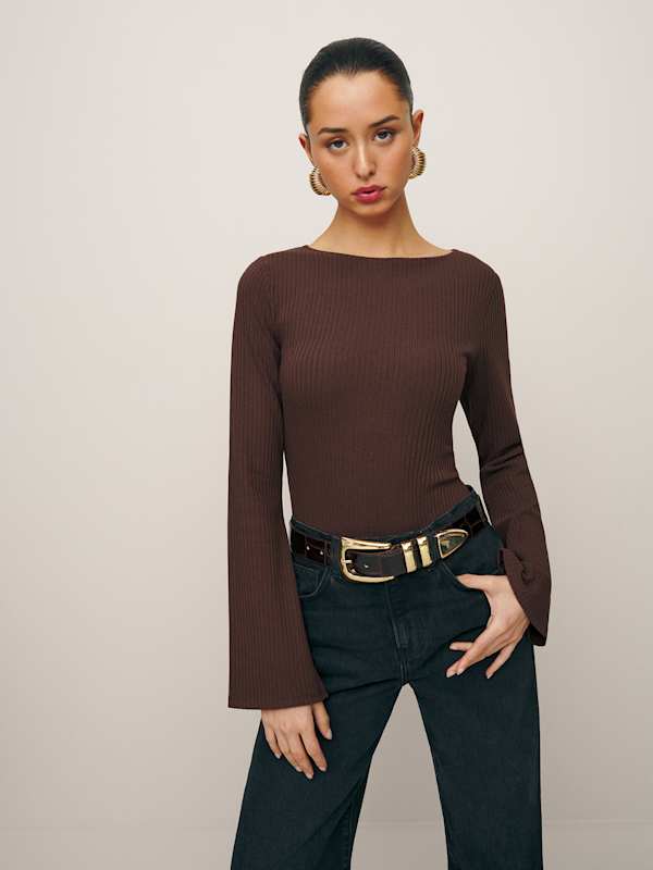 Miller Knit Top - Cafe