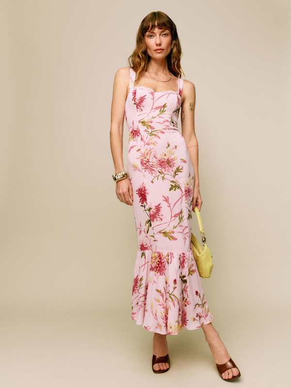 Petites Irisa Dress - Chrysanthemum