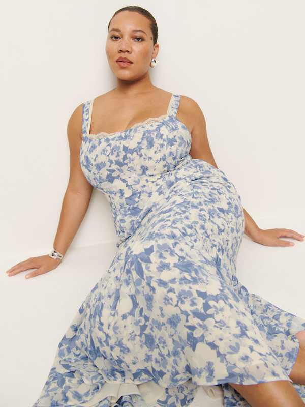 Irisa Dress Es - Larkspur