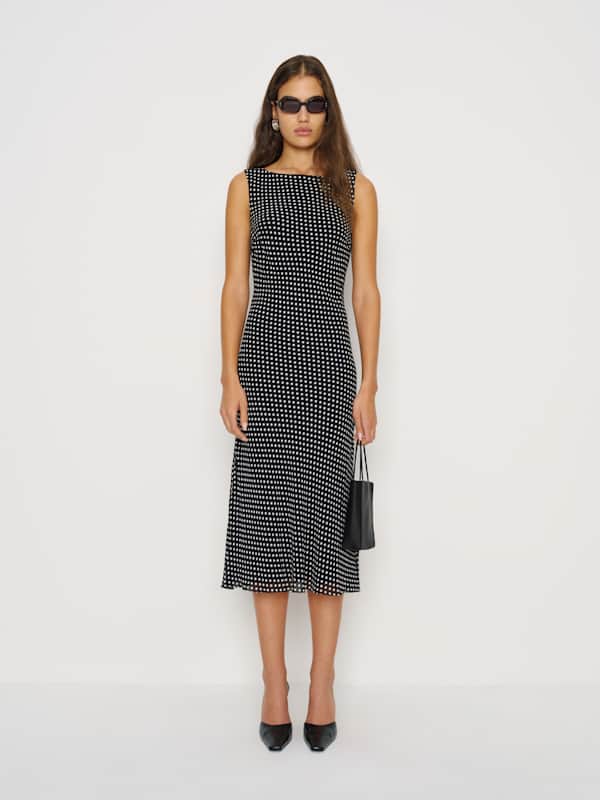 Robe Topanga - Caviar à pois