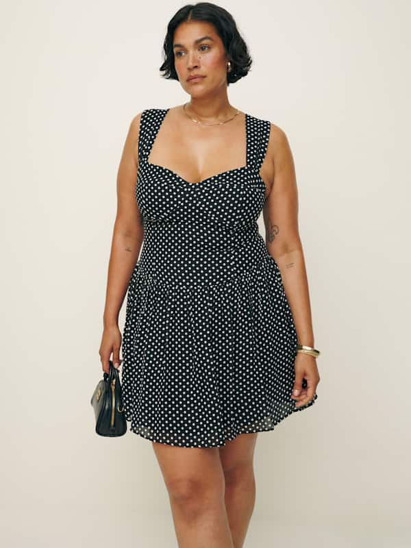 Taiga Dress Es - Caviar Dot