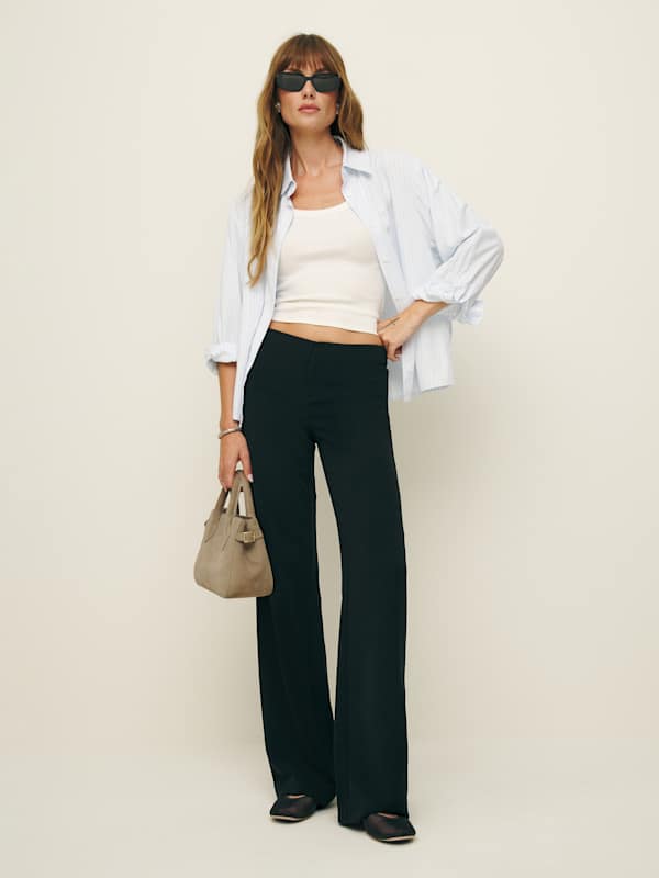 Vida Low Rise Pant - Pitch Black