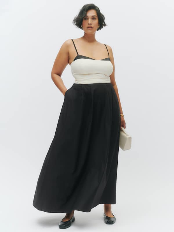 Jupe Lucy grandes tailles - Noir