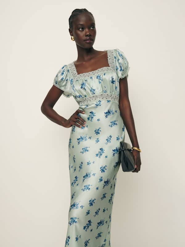 Clarisse Silk Dress - Leonie