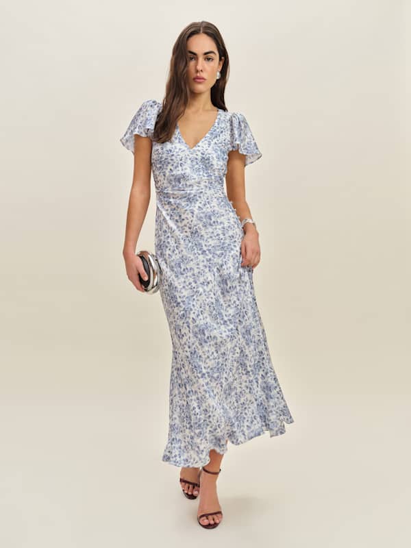 Vida Satin Dress - Chloe