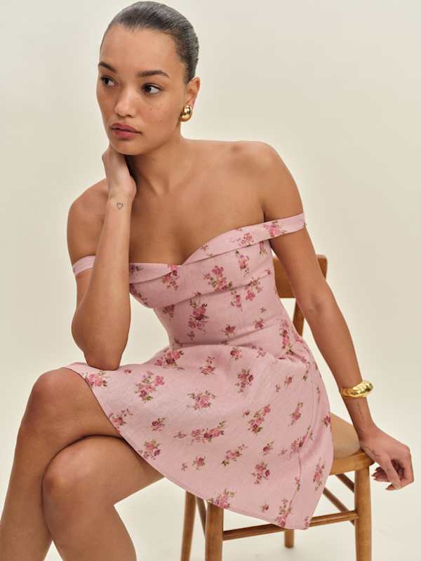 Robe en lin Sora - Tea Time