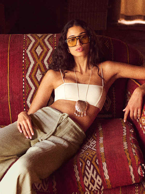 Monaco Bikini Top - Fior Di Latte