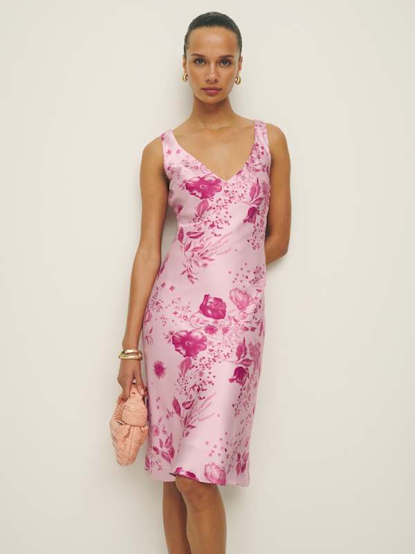 Lila Silk Dress - Milla