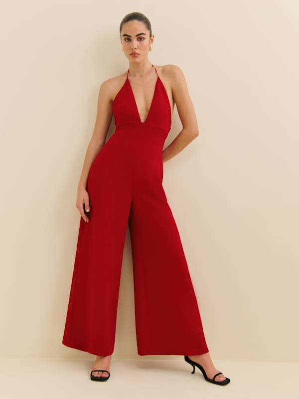 Michelle Jumpsuit - Lipstick