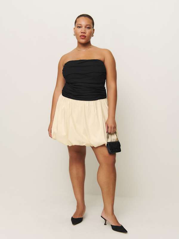 Clea Dress Es - Black And Sugar