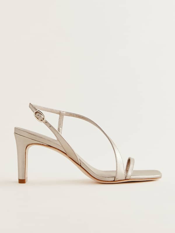 Sandales à talons Milo - Cuir Golden Haze