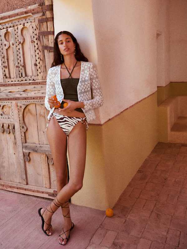 Culotte de bikini Elba - Sauvage