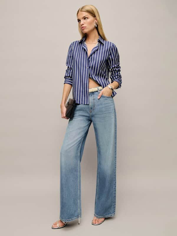 Palmer Lived-in Baggy Jeans - Powell