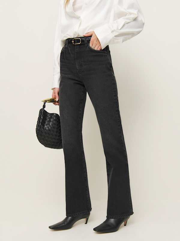 Jean bootcut vintage taille haute Mia - Trinity