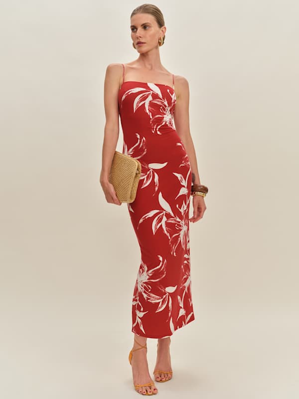 Robe en maille Elise - Lys de Tahiti