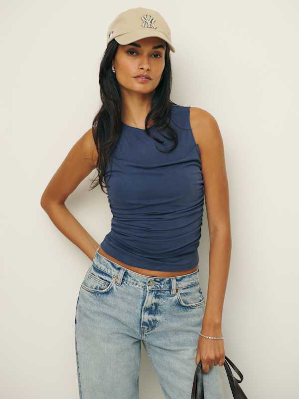 Louise Knit Top - Midnight