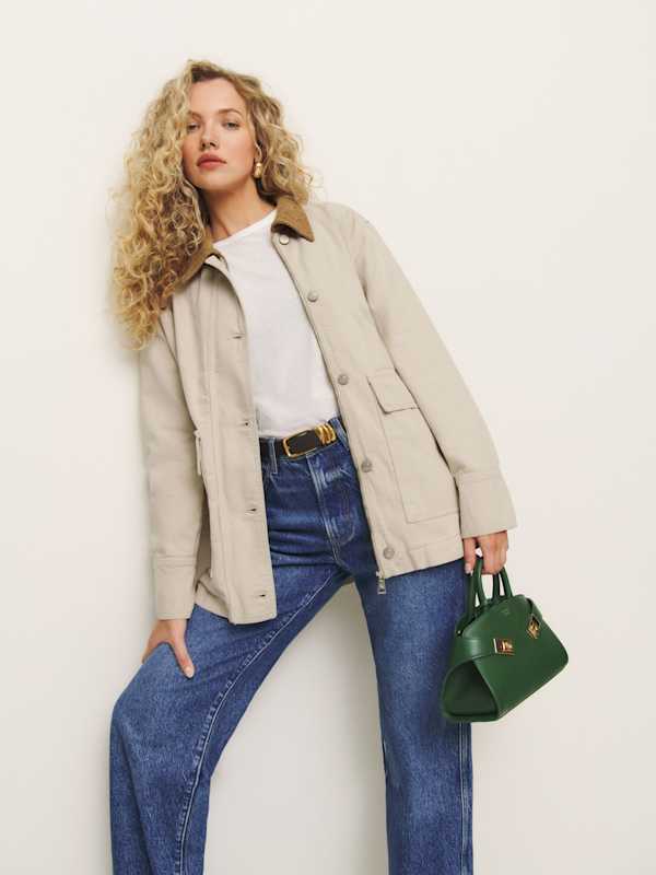 Veste en jean Archer - Coyote