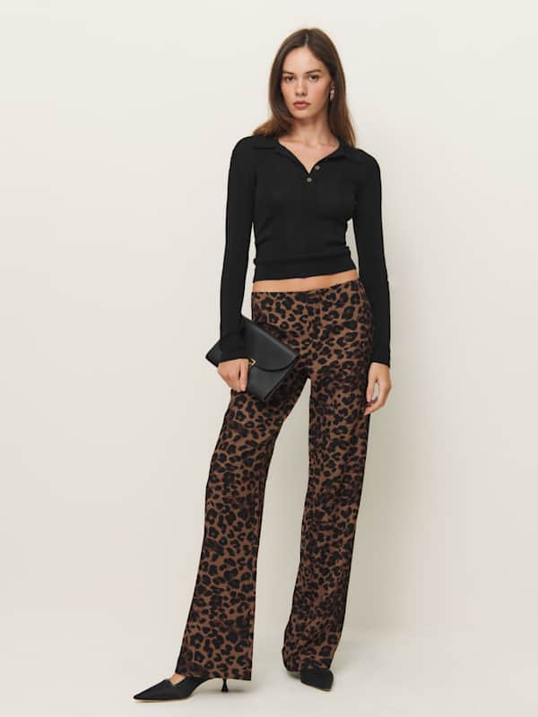 Petites Vida Low Rise Pant - Jaguar