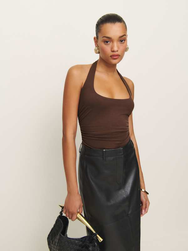 Molly Knit Top - Cafe