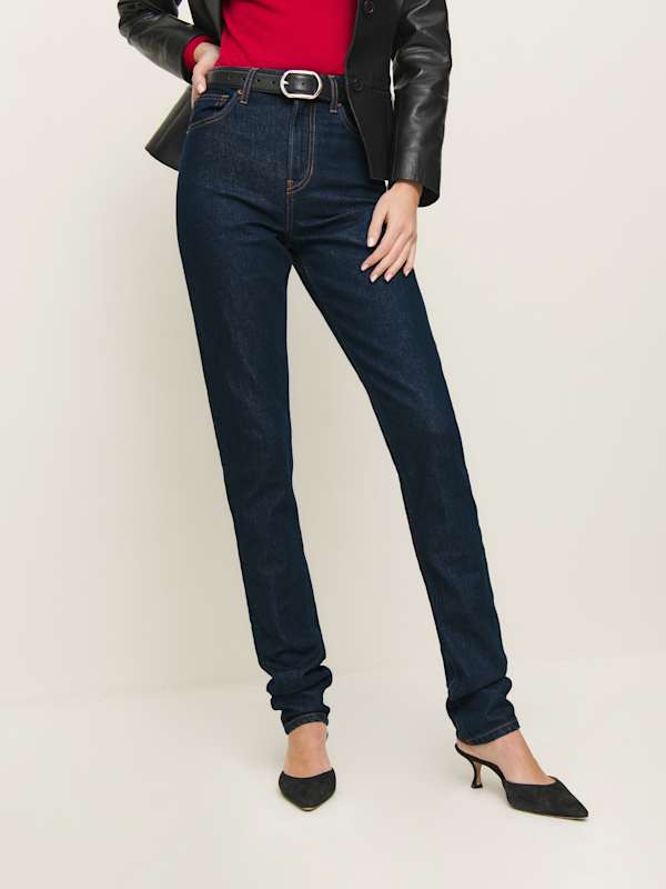 Jean slim stretch taille haute Etta - Seneca