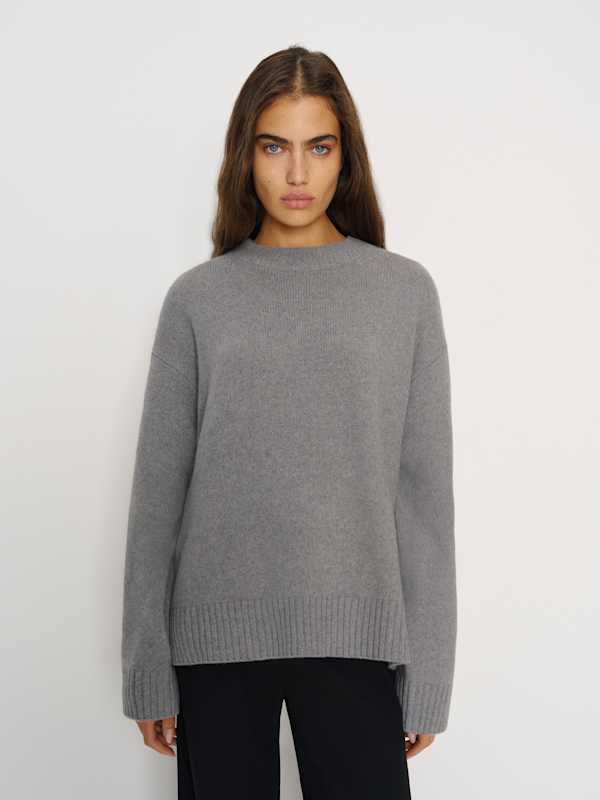 Cove Cashmere Oversized Crew - Husky