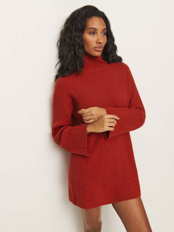 Hadley Cotton Polo Sweater Dress