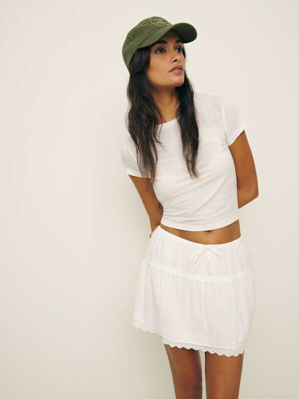 Tavia Skirt - White