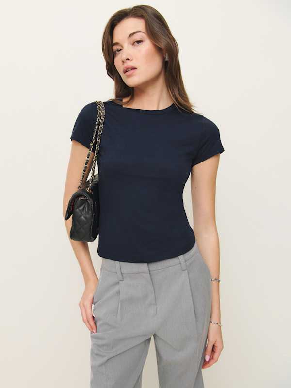 Max Slim Tee - Midnight