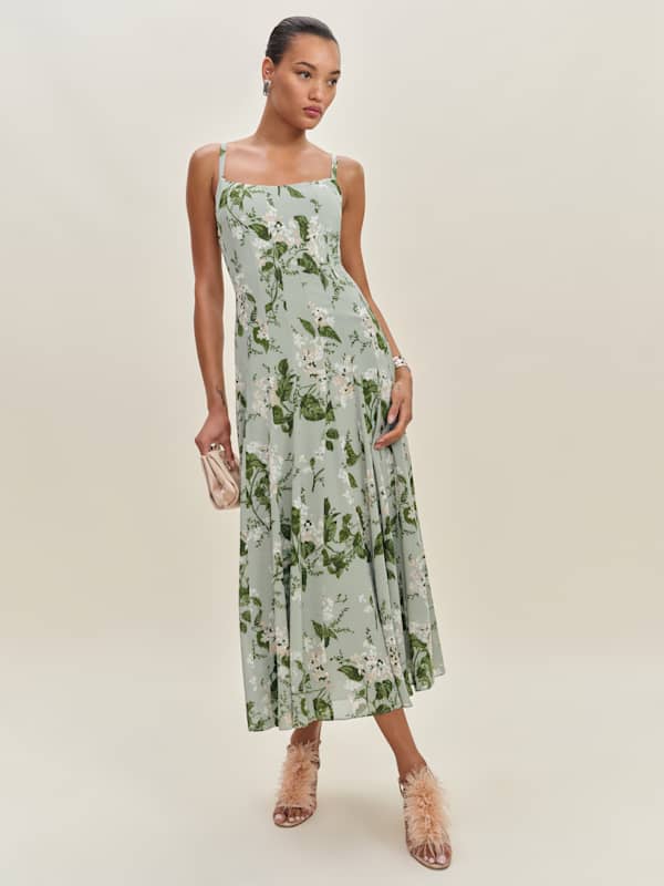 Katalina Dress - Tea Garden