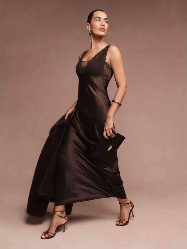 Lune Dress - Black Bean